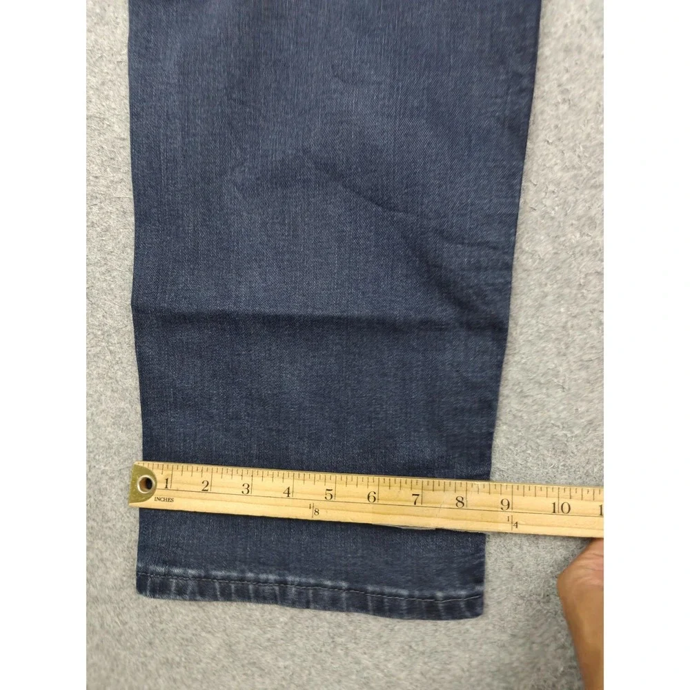 Levi's 541 Jeans Mens 40x30 Blue Dark Wash Athletic Taper Stretch Denim Zip Fly